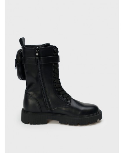 Ботинки для девочек черный