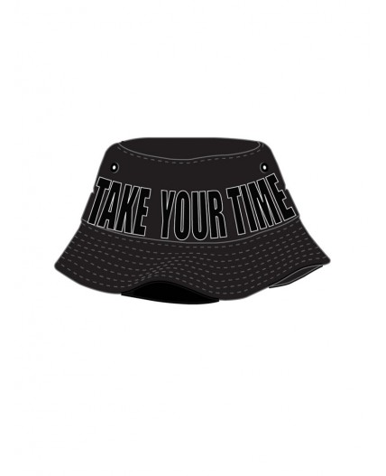 Панама текстильная для мальчиков черный