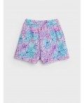 Шорты текстильные для девочек разноцветный