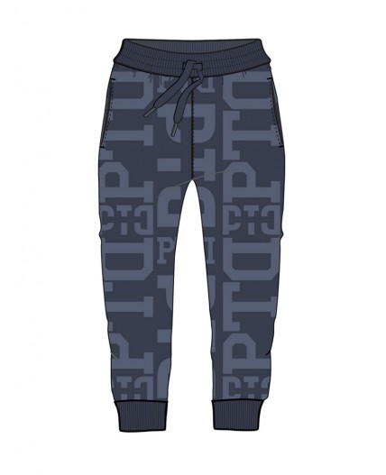Брюки трикотажные для мальчиков тёмно-синий,синий