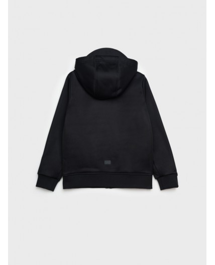 Куртка текстильная с полиуретановым покрытием для мальчиков черный