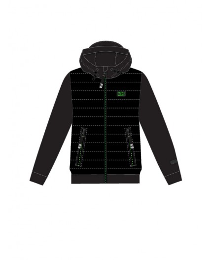 Куртка текстильная с полиуретановым покрытием для мальчиков черный