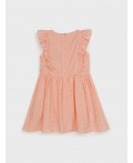 Платье текстильное для девочек светло-розовый