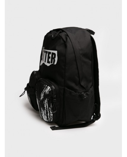 Рюкзак текстильный для мальчиков черный,белый