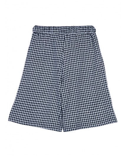 Шорты трикотажные для девочек черный,белый