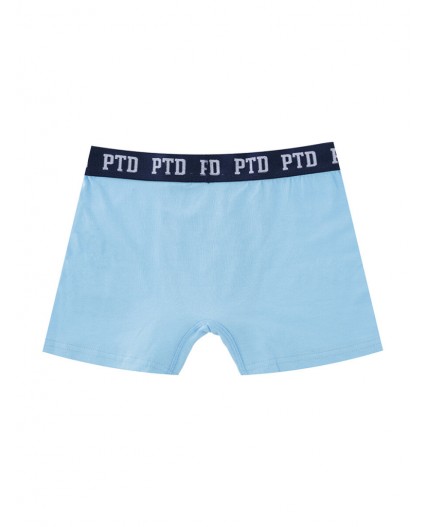 Трусы - боксеры, 3 шт. в комплекте для мальчика тёмно-синий,голубой,разноцветный