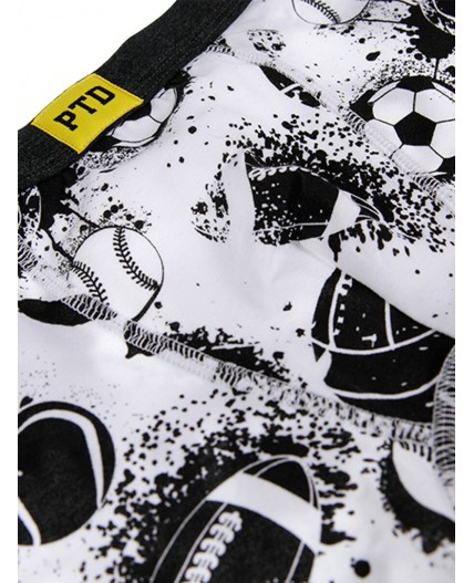 Трусы - боксеры, 2 шт. в комплекте для мальчика серый меланж,белый