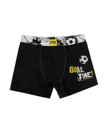 Трусы - боксеры, 2 шт. в комплекте для мальчика серый меланж,белый