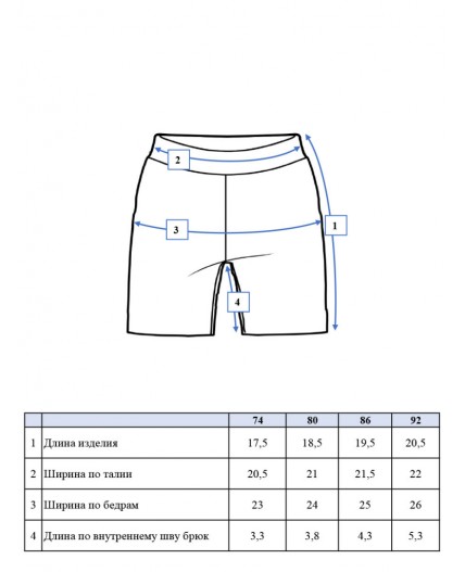 Юбка-шорты трикотажная для девочки жёлтый