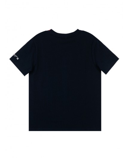 Футболка для мальчика тёмно-синий