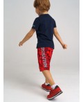 Шорты трикотажные для мальчика красный