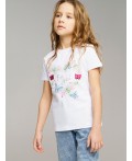 Футболка для девочки белый