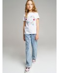 Футболка для девочки белый