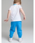 Комплект для мальчика с принтом Disney: футболка, брюки белый,синий