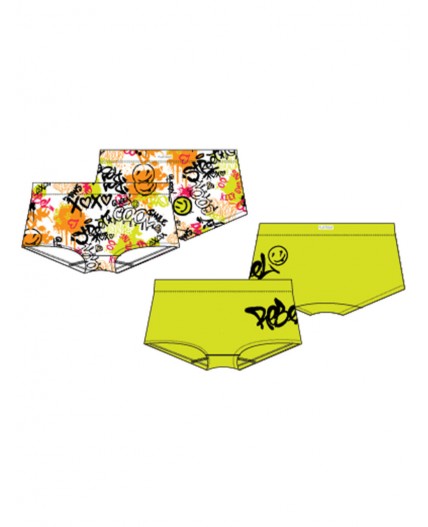 Трусы-шортики 2 шт. в комплекте разноцветный,светло-зеленый