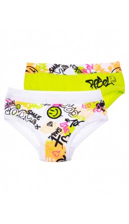 Трусы-слипы 2 шт. в комплекте разноцветный,светло-зеленый