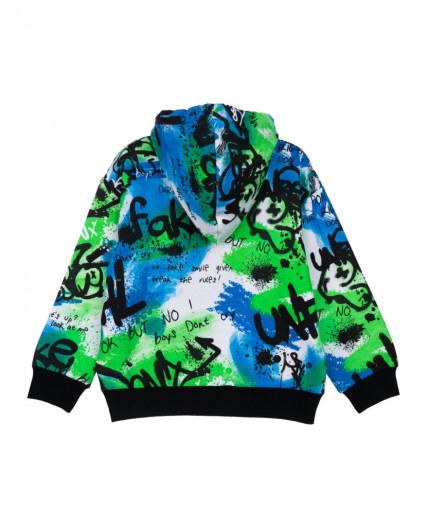 Толстовка трикотажная для мальчиков разноцветный