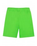 Шорты трикотажные для мальчиков светло-зеленый,черный