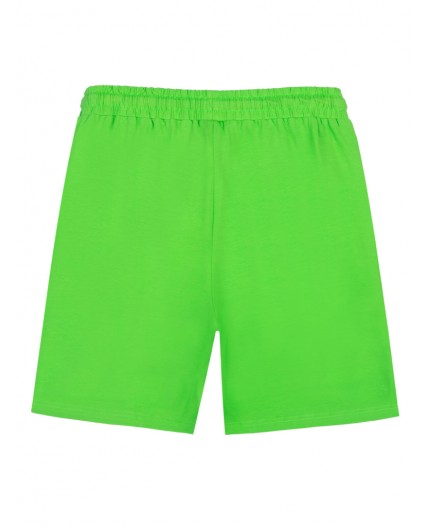 Шорты трикотажные для мальчиков светло-зеленый,черный