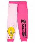 Брюки детские трикотажные для девочек розовый,светло-розовый