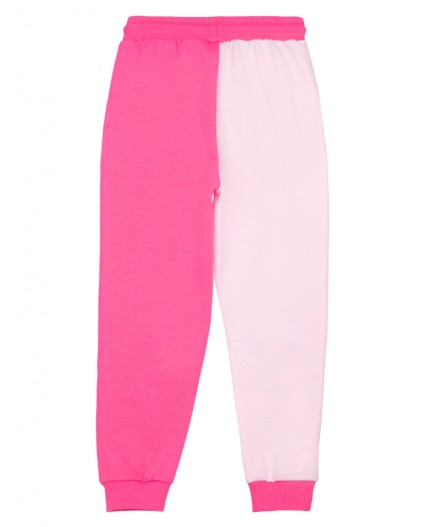 Брюки трикотажные для девочек разноцветный