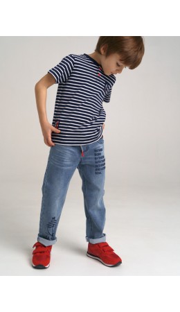 Джинсы для мальчика голубой