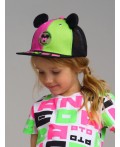 Бейсболка с принтом Disney для девочки розовый,зеленый,черный