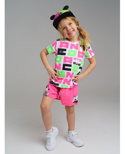 Бейсболка с принтом Disney для девочки розовый,зеленый,черный
