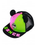 Бейсболка с принтом Disney для девочки розовый,зеленый,черный