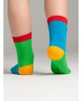 Носки трикотажные для мальчиков, 2 пары в комплекте разноцветный