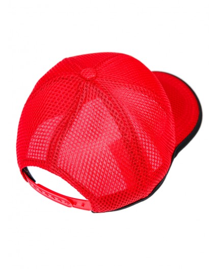 Кепка текстильная для мальчиков красный