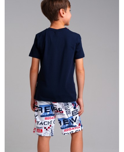 Шорты трикотажные для мальчиков разноцветный