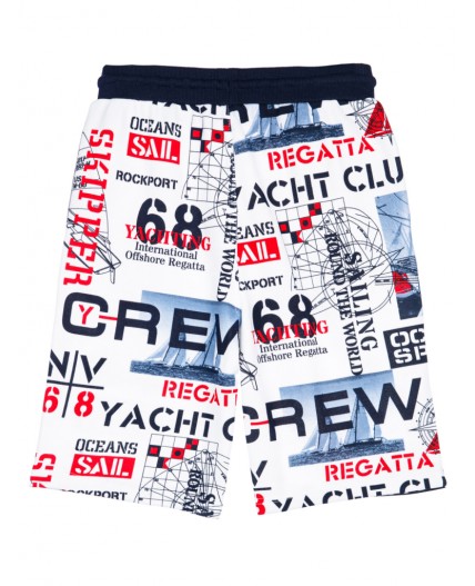 Шорты трикотажные для мальчиков разноцветный