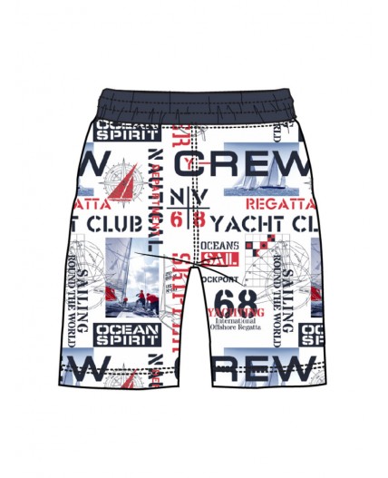 Шорты трикотажные для мальчиков разноцветный