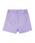 Шорты текстильные для девочек сиреневый
