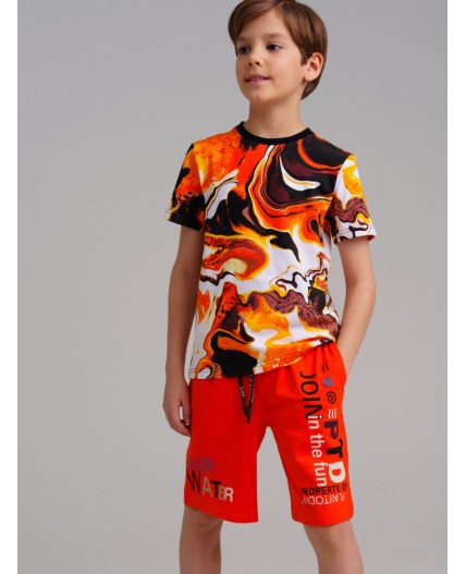 Шорты трикотажные для мальчиков, 2 шт в комплекте разноцветный