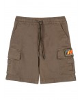 Шорты текстильные для мальчиков хаки