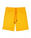 Шорты текстильные для мальчиков жёлтый