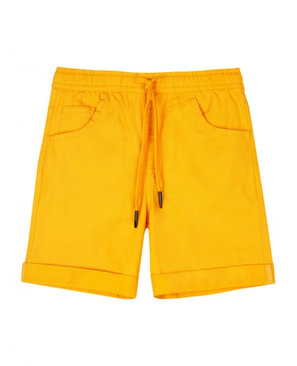 Шорты текстильные для мальчиков жёлтый