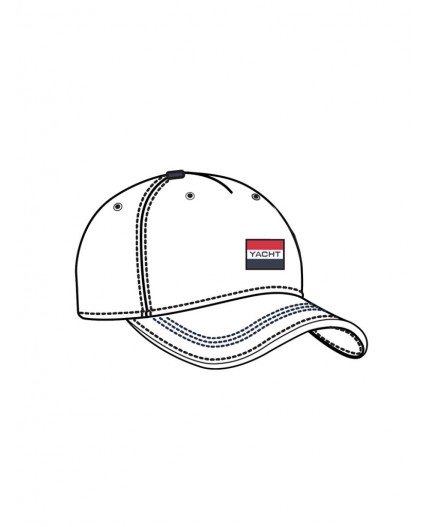 Кепка текстильная для мальчиков белый