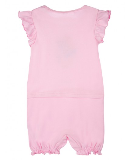 Песочник детский трикотажный для девочек светло-розовый