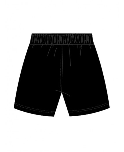 Шорты трикотажные для девочек черный