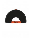 Кепка текстильная для мальчиков черный,оранжевый