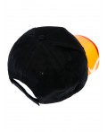 Кепка текстильная для мальчиков черный,оранжевый