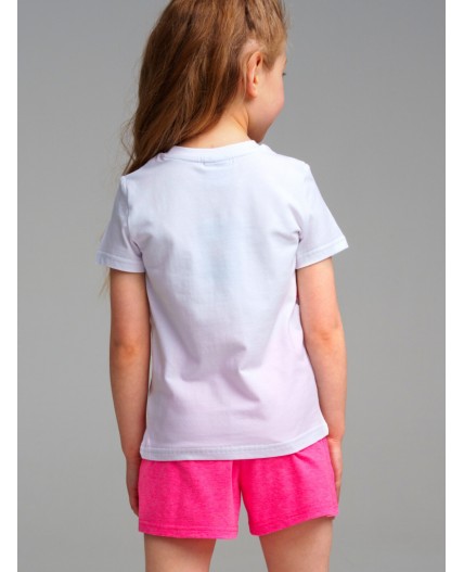 Шорты трикотажные для девочек, 2 шт в комплекте разноцветный