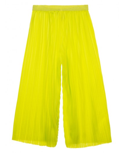 Брюки трикотажные для девочек светло-зеленый