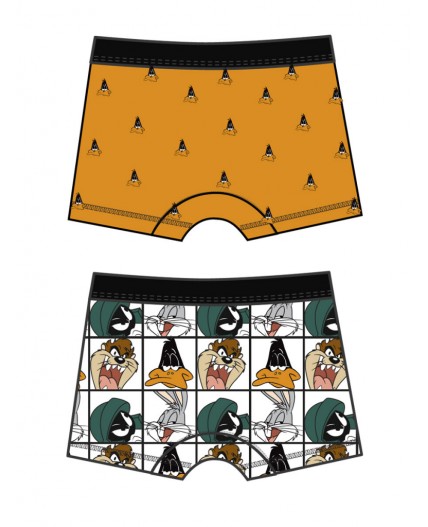 Трусы трикотажные для мальчиков - боксеры, 2 шт в комплекте разноцветный