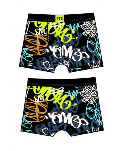 Трусы трикотажные для мальчиков - боксеры, 2 шт в комплекте разноцветный