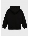 Толстовка трикотажная для девочек черный