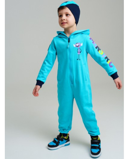 Шапка трикотажная для мальчиков, 2 шт в комплекте тёмно-синий,светло-зеленый,голубой